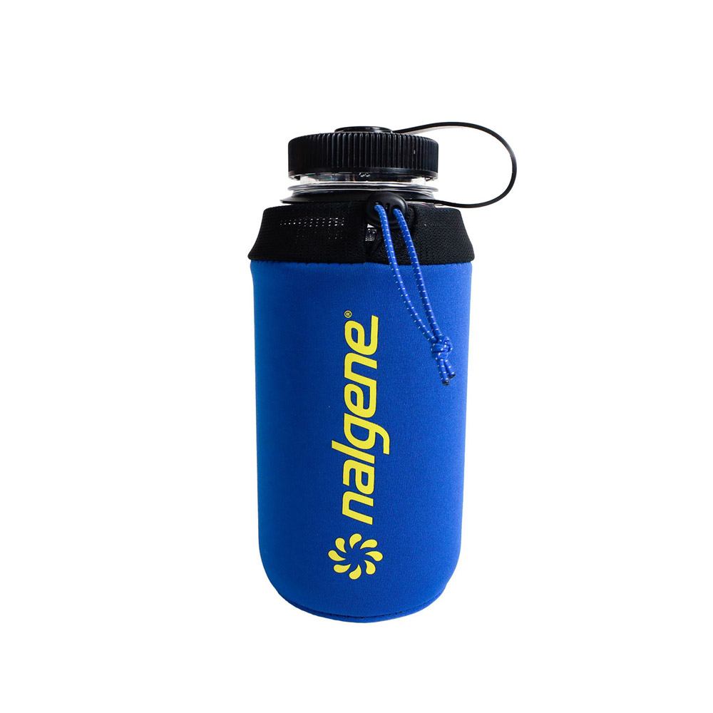 NALGENE Wide Mouth Neoprene Bottle Sleeve Blue