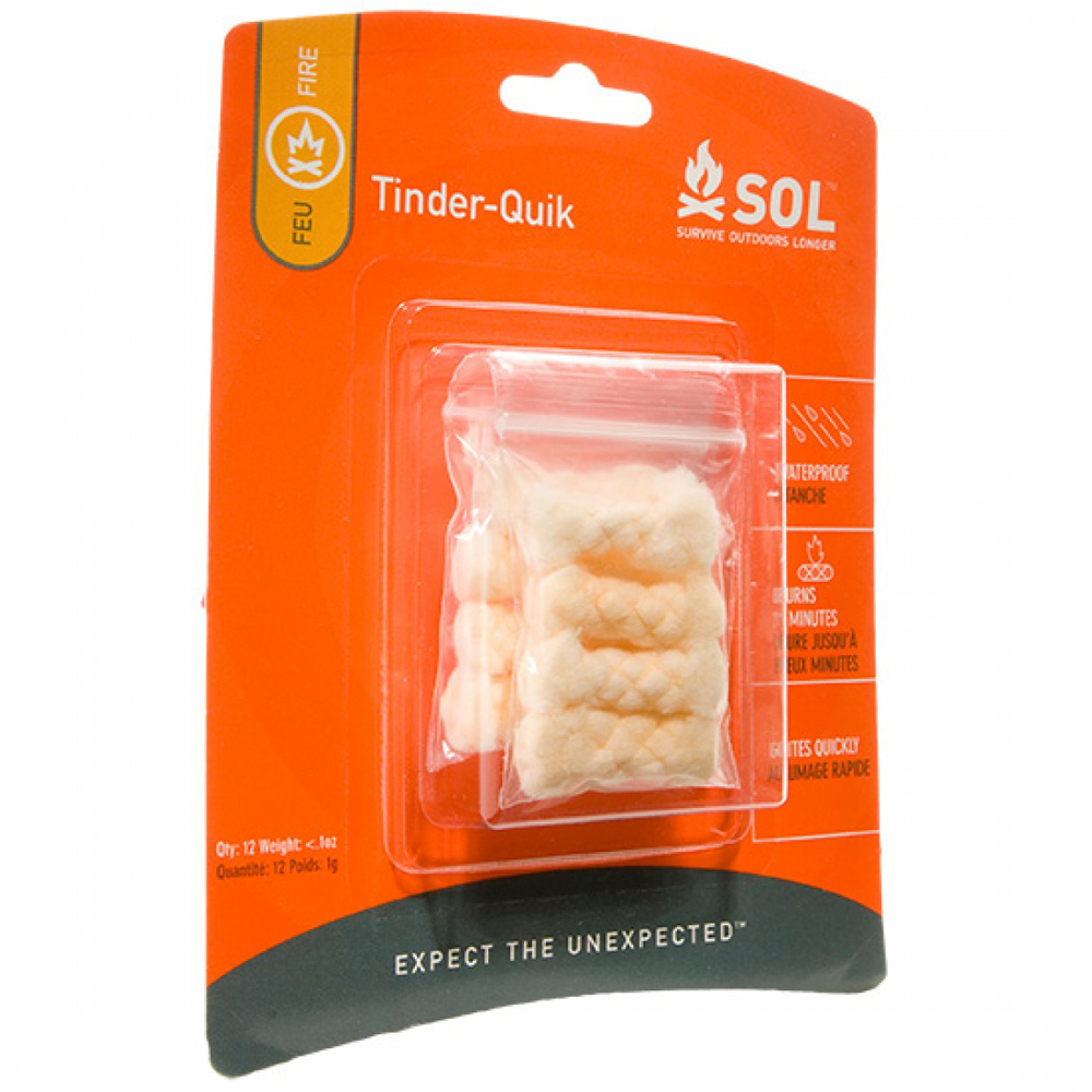 SURVIVE OUTDOORS LONGER Tinder Quik