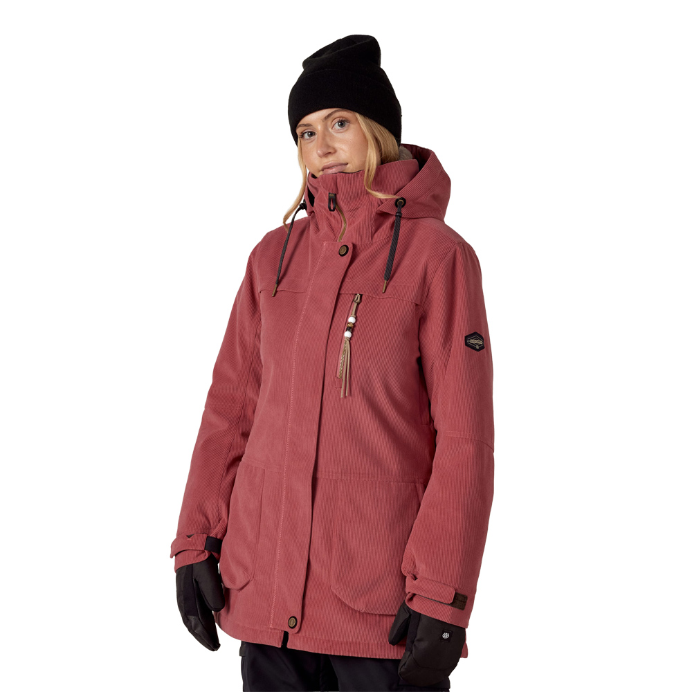 686 Women's Spirit Insulated Jacket Rosewood Corduroy