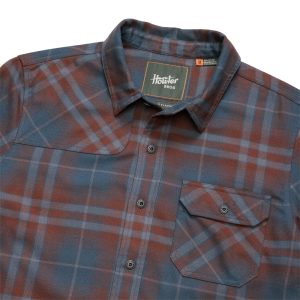 HOWLER BROTHERS Men's Harker's Flannel Kempton Dark Slate