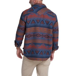 HOWLER BROTHERS Men's Sheridan Flannel Canyon Codes Skyfall