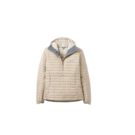 RAB Women's Microlighter Pullover Hoody Dark Pebble