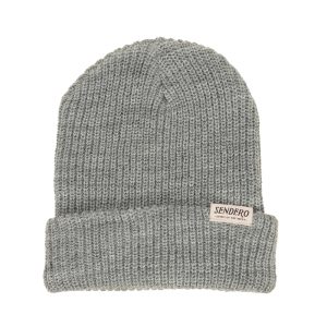 SENDERO Estes Beanie Light Gray Heather