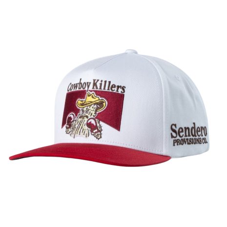SENDERO Cowboy Killers Hat Cream Red