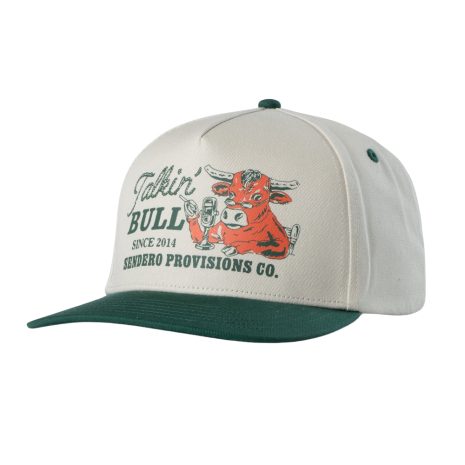SENDERO Talkin' Bull Hat White Green