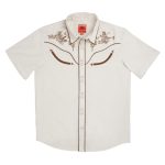 SENDERO Men's The Prescott Wester Shirt Serenade Wheat