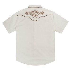 SENDERO Men's The Prescott Wester Shirt Serenade Wheat